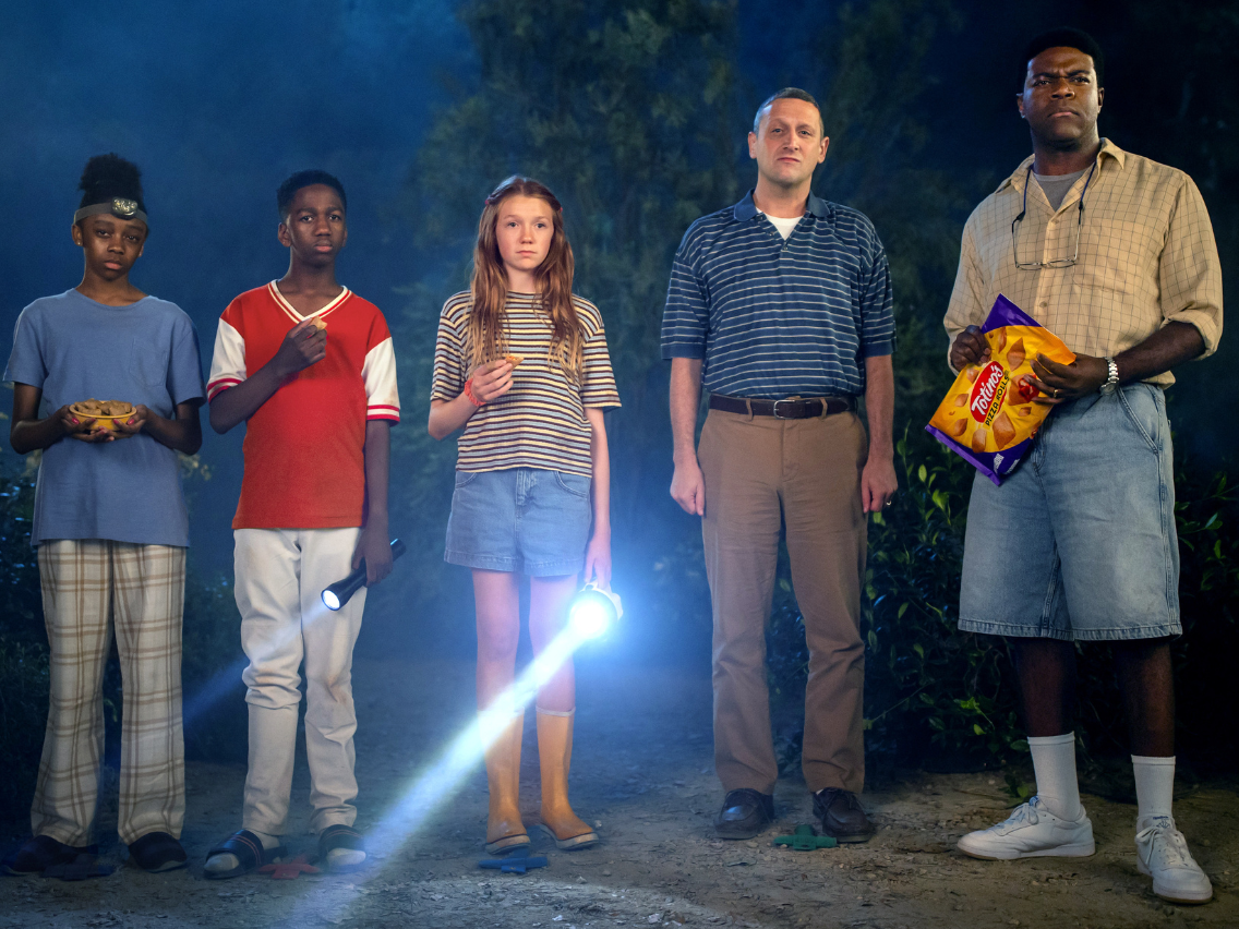 Commercial still from “Chazmo Goes Home” 